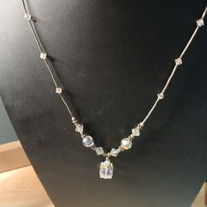 Vintage Elegant Crystal Necklace